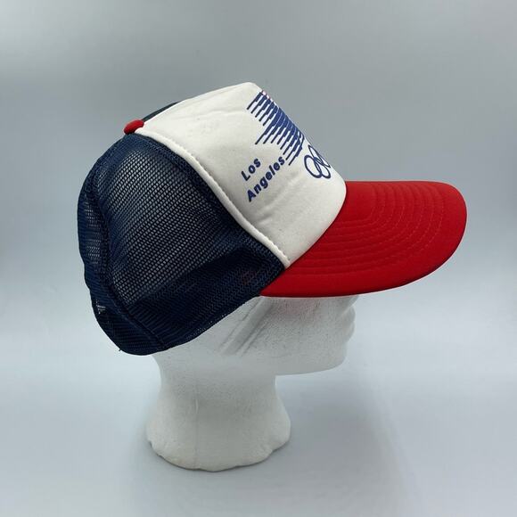 Vintage 1984 Olympic Trucker Hat Snap Back - Picture 3 of 6